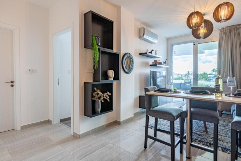 Sunshine 1-Bedroom Apartment in Larnaca — комфортный отель в Ларнака