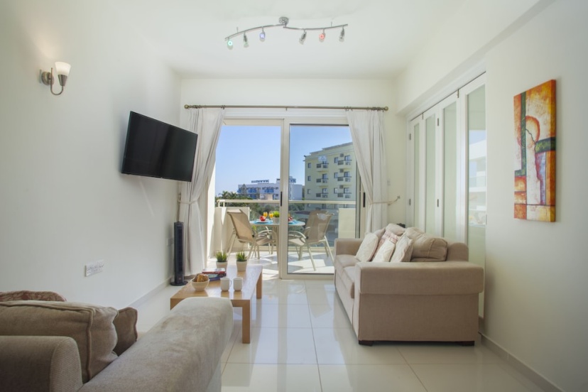 Athena Complex Apartment 103B — отель с удобным расположением в Протарас