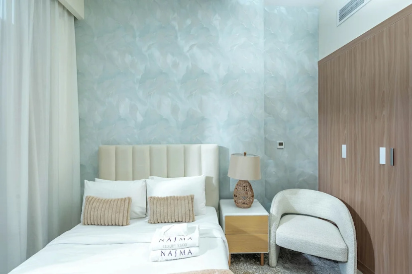 Nasma Holiday Homes - Azizi Riviera 47 — комфортный отель в Дубае