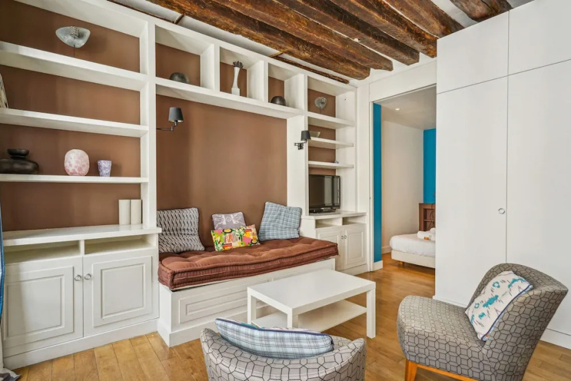 Superb Apartment 1BR 2P - C ur du Marais — отель с удобствами в Париже