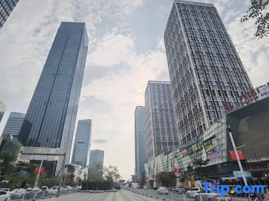 Guangzhou Skyline City View Apartment — отель с удобным расположением в Гуанчжоу