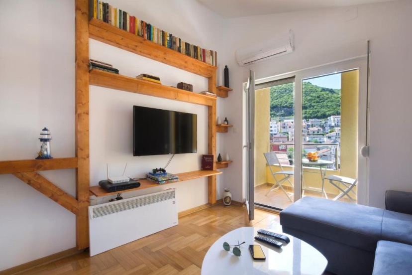 New Cozy Family one bedroom apartment Budva — отель с удобствами в Будва