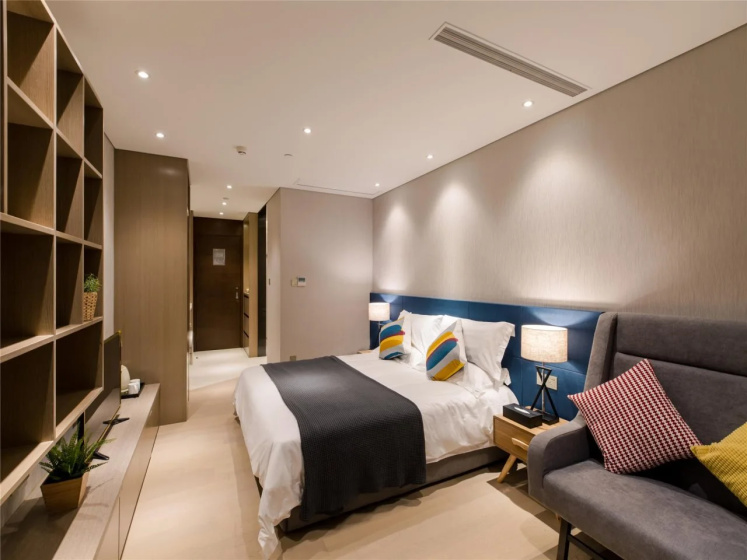 Hangzhou Bedom Apartment Star Avenue — отель с удобствами в Ханчжоу