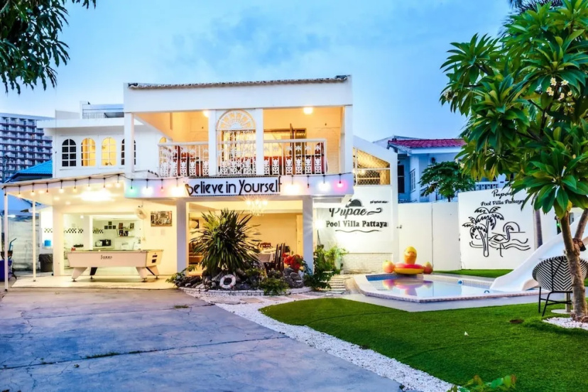 Цены на Cozy 6BR Pool Villa Close to Beach CP6 в Паттайе