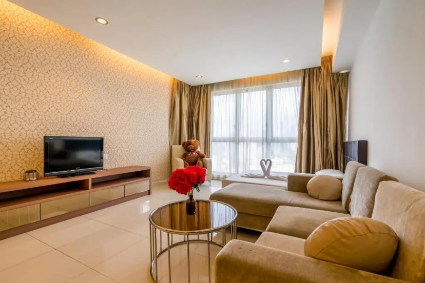Wonderful KLCC View at Regalia Suites — отель с удобствами в Куала-Лумпуре