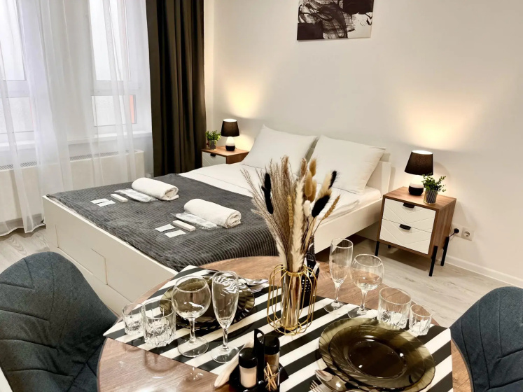 Apartamenty ZK "Lesnoj" na ulice 65 let Pobedy 6 — отель в Калуге, Россия