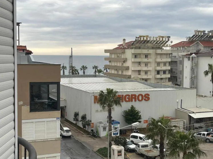 Cleopatra plajına 50mt deniz gören ferah 2+1 daire — забронировать отель в Аланье