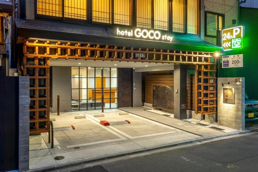 Hotel GOCO stay Kyoto Shijo Kawaramachi — комфортный отель в Киото