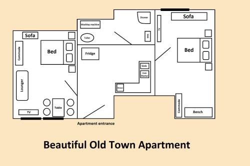 Цены на Beautiful Old Town Apartment в Праге