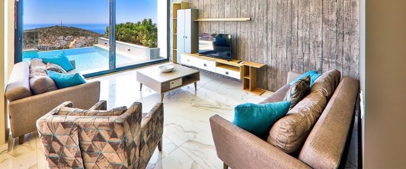 Villa  Skyline — отель с удобствами в Калкан