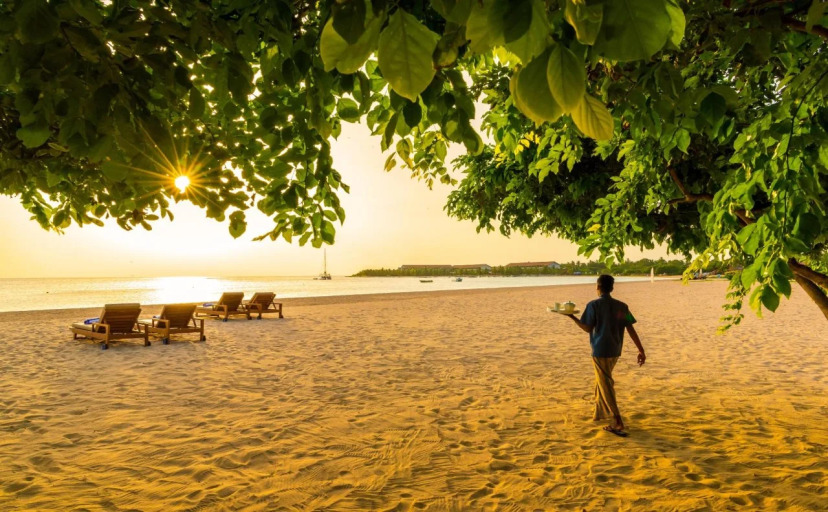 Отель с пляжем Шри-Ланка