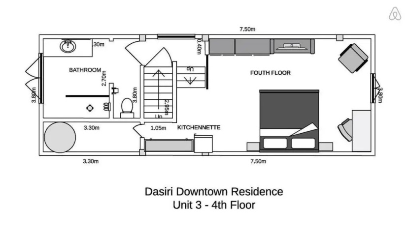 Fabulous Third Floor Apartment Dasiri Downtown Residence — отзывы гостей и цены