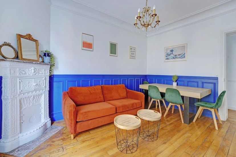 Elegant Apartment 1br/4p - Paris 15/montparnasse — отель с удобствами в Париже