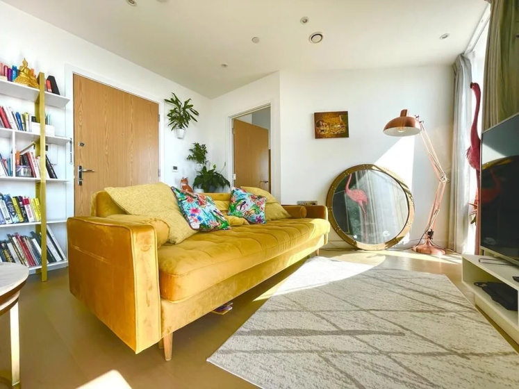 Stylish 1-Bedroom Apt with Stunning London Views 2 — отель в Лондоне, Соединенное Королевство