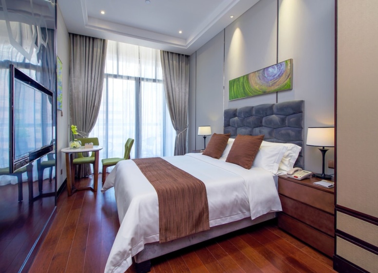 Yimin Gold Olives Apartment — отель с удобным расположением в Шэньчжэне