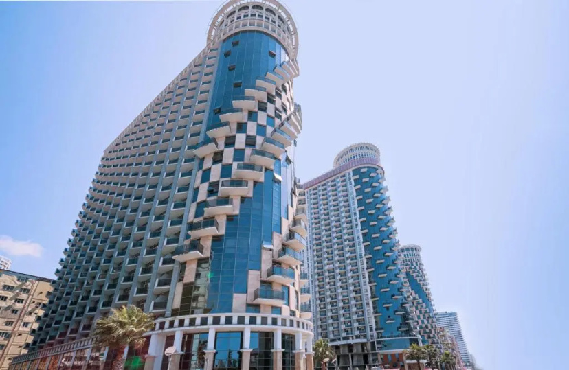 Apartment in Orbi Sea Tower — отель с удобным расположением в Батуми