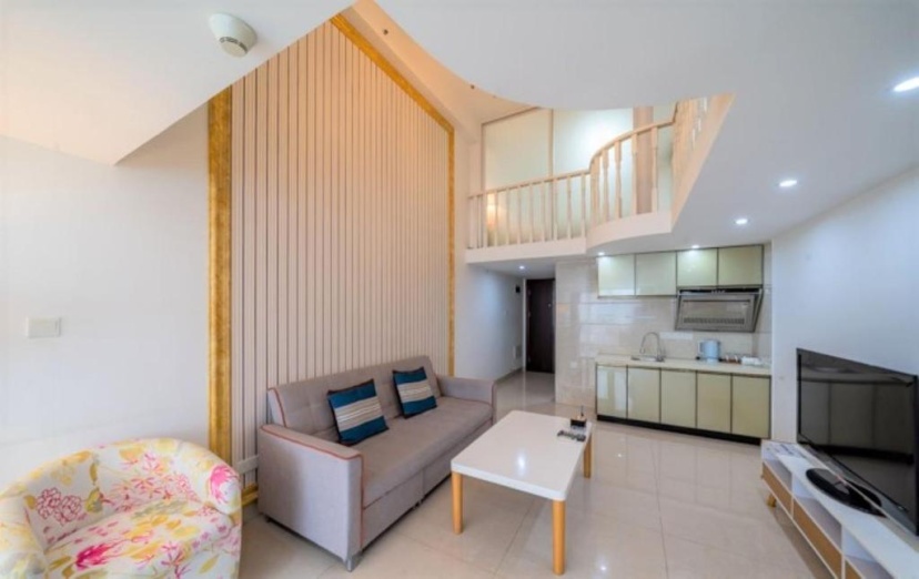 April Fair Duplex Apartment Guagnzhou South Railway Station Min Jie Branch — отель с удобным расположением в Гуанчжоу