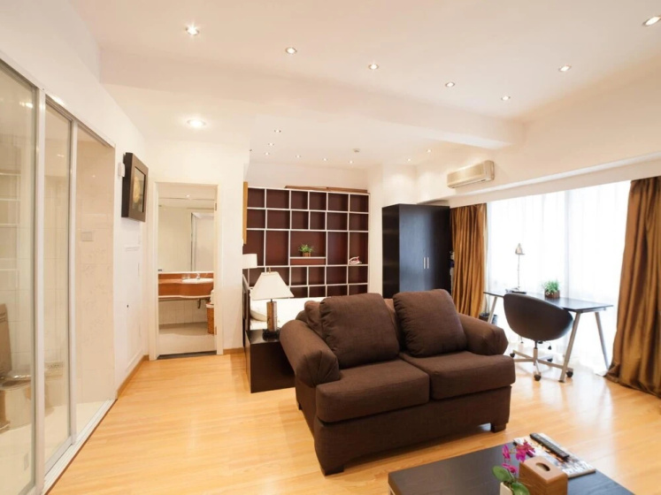 Aquaspace Shanghai Serviced Apartment - Tamson Centre — отель с удобствами в Шанхае