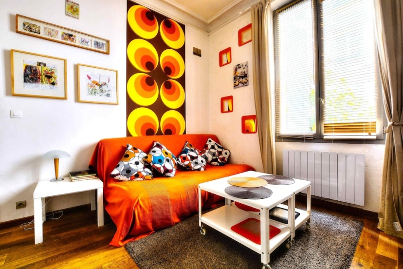 Rustic 1 Bedroom Apartment in Montmarte — отель с удобным расположением в Париже