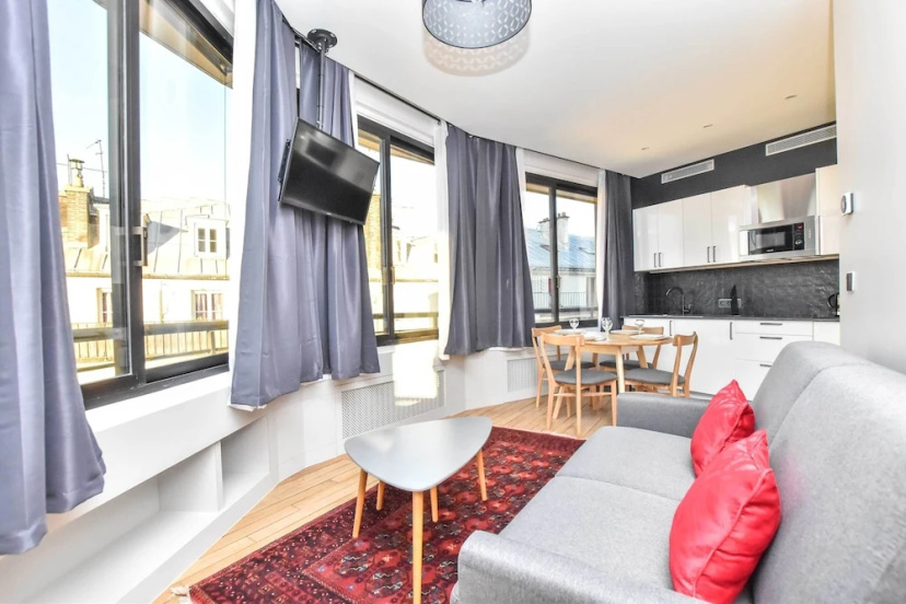 Stunning Apartment - 1br/4p - Opera Garnier — забронировать отель в Париже