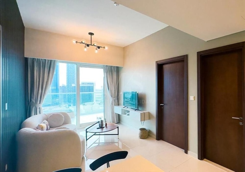 Mh- Beautiful 2 Bhk Canal View in Reva Residence Ref 24016 — отель в Дубае, Объединенные Арабские Эмираты