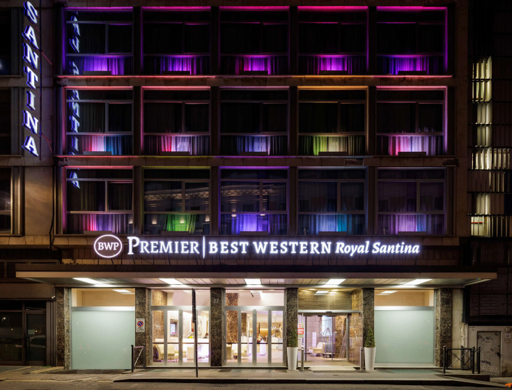 Otel' Best Western Premier Hotel Royal Santina — отель рядом с интересными местами в Риме