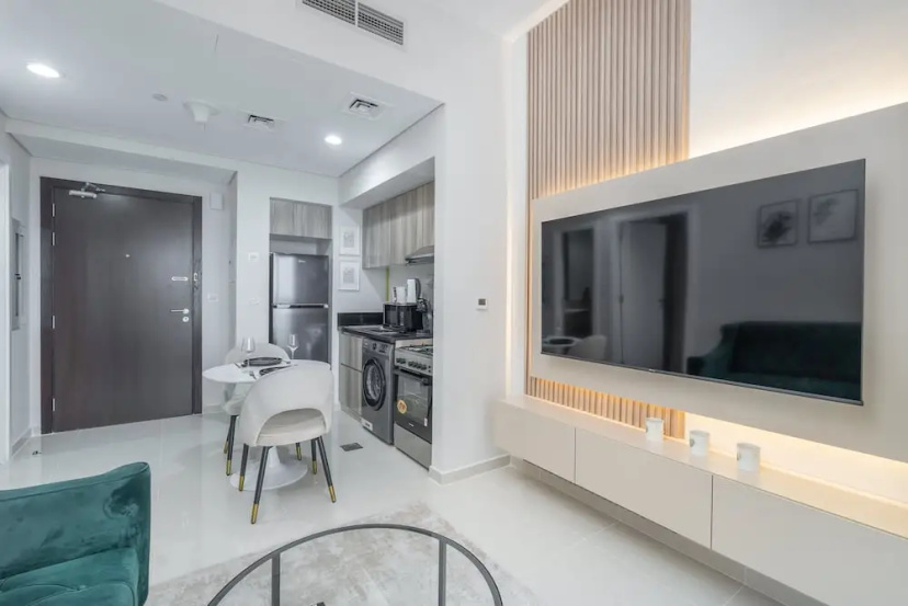 Цены на Dazzling 1 Bedroom in Golf Vita With Stunning View в Дубае