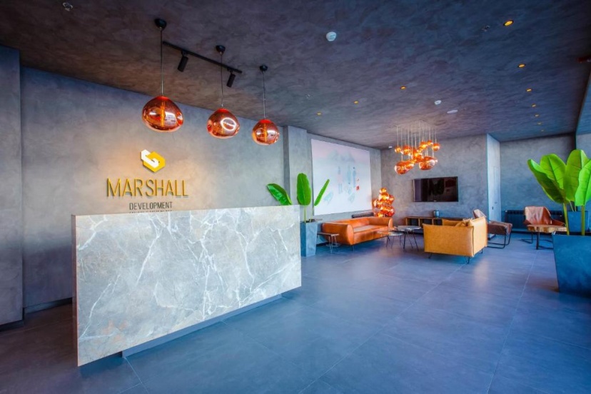 Stylish Studio Apartment with balcony In Marshall Gudauri Project — отель с удобствами в Гудаури