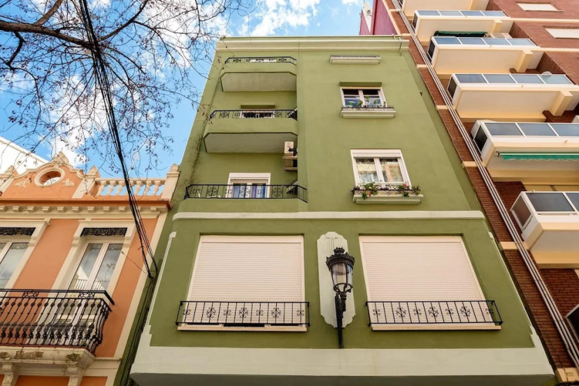 Apartment With 3 Bedrooms in València, With Balcony and Wifi - 700 m From the Beach — отель с удобным расположением в Валенсии