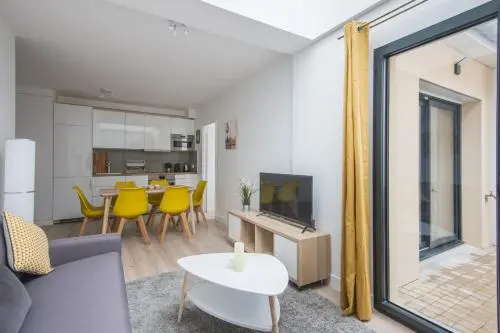 Vintage, F3 Avec Terrasse, Villa Saint Charles — отель с удобствами в Париже