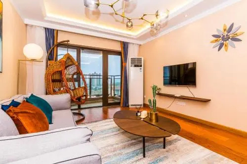 Qingdao Huangdao·Qingdao Golden Beach· Locals Apartment 00160240 — отель в Циндао, Китай