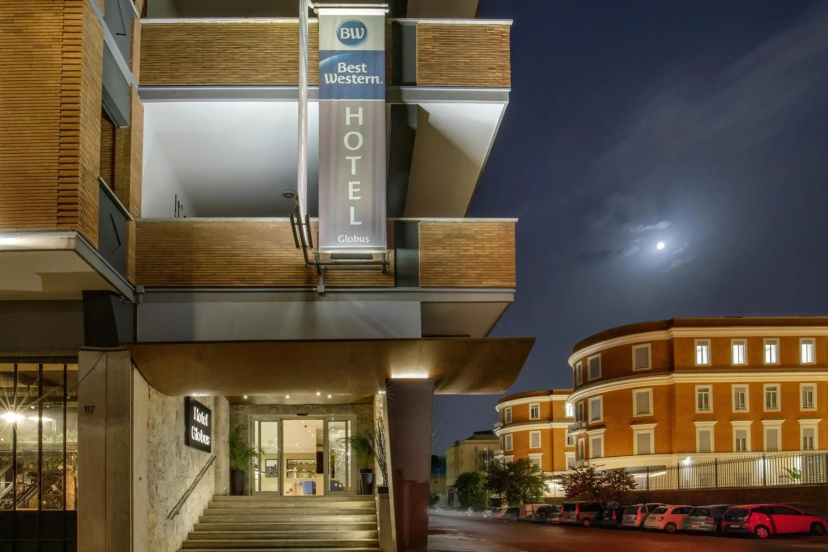 Best Western Globus Hotel — отель рядом с интересными местами в Риме