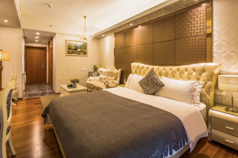 Bin Li Business Apartment — отель с удобствами в Гуанчжоу