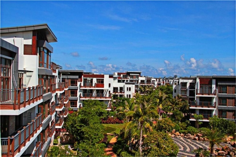 Sanya Lucky Island Holiday Garden Apartment — отель с удобным расположением в Санье
