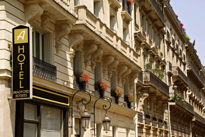 Hotel Bradford Elysees - Astotel — отель с удобствами в Париже