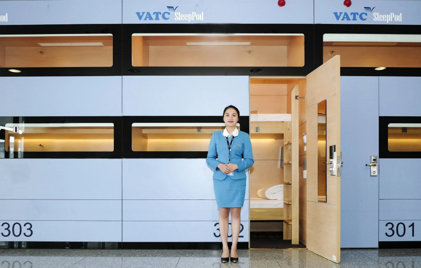 VATC SleepPod Terminal 2 — отель в удобной локации в Ханое