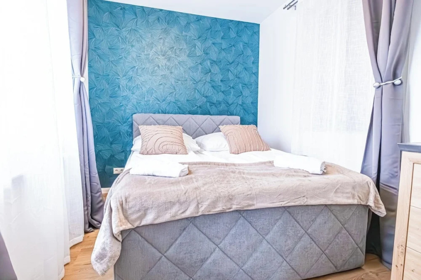 Ideal 2BR 1LR Apt for 6P Donaustadt — комфортный отель в вене