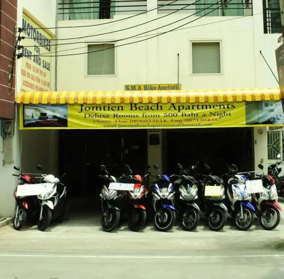 Jomtien Beach Apartments — отель с удобным расположением в Паттайе
