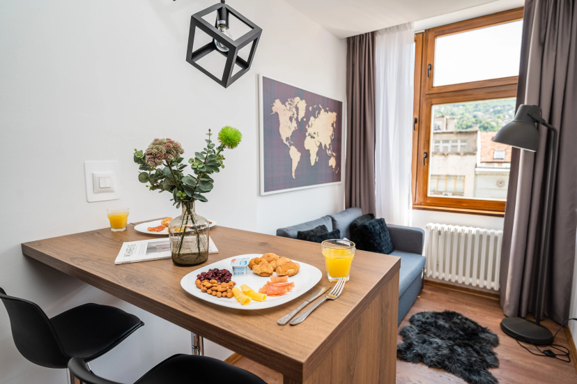 Modern and Bright Apartment- Main Street — комфортный отель в Сараево