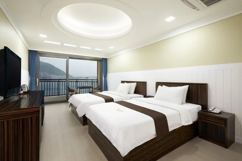Busan Beach Hotel Busan Songdo — комфортный отель в Пусан