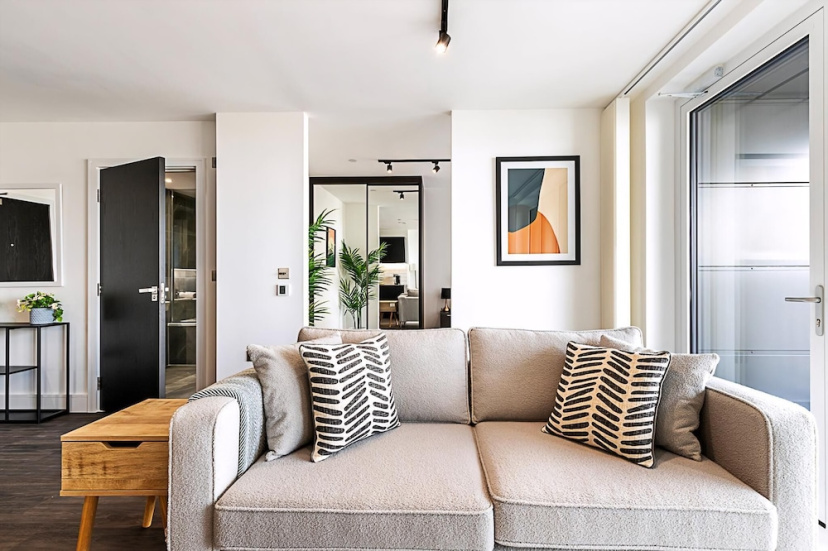 Sky-High Studio with Stunning Views — отель в Лондоне, Соединенное Королевство