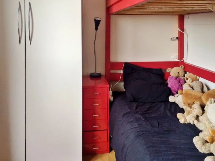 Apartment With 3 Bedrooms in Paris, With Wonderful City View, Enclosed — отель с удобствами в Париже