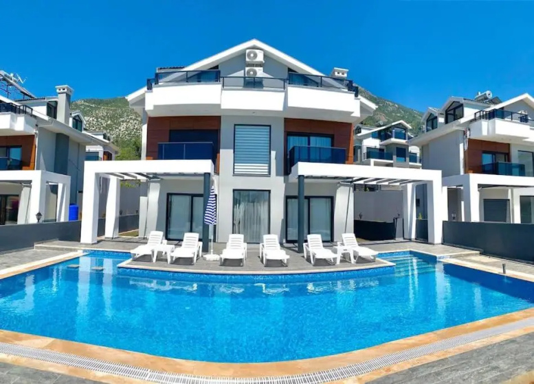 Nokta Park K 4+1 Villa, Özel Havuzlu — отель в Олюдениз, Турция