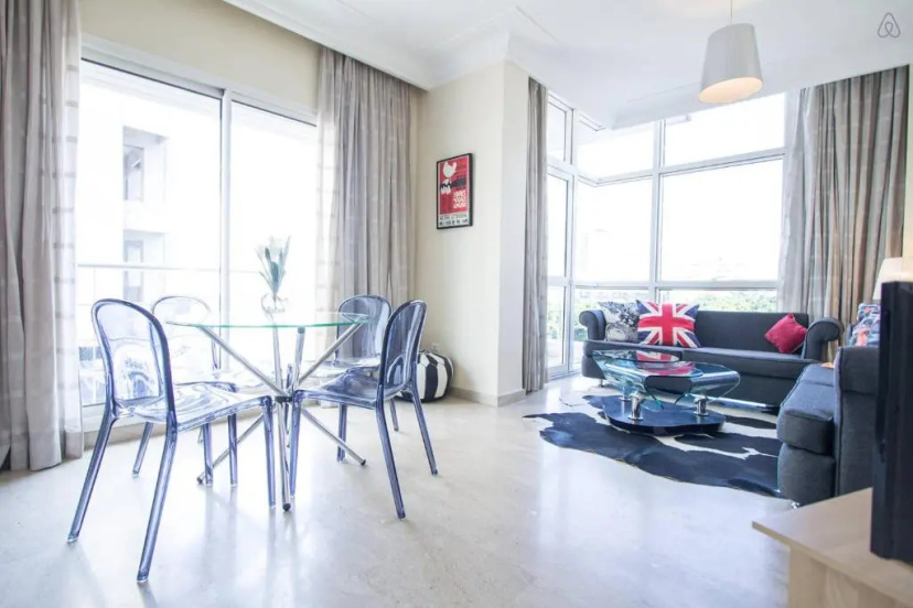 Цены на Luxueux Appart Au Triangle D'Or Casablanca в Касабланке