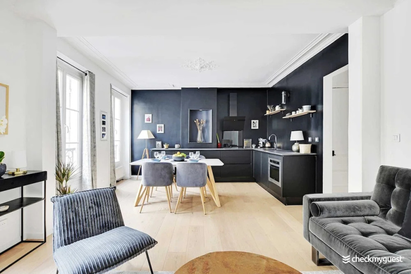 Elegant Apartment - 1br/4p - Les Batignolles — отель в Париже, Франция