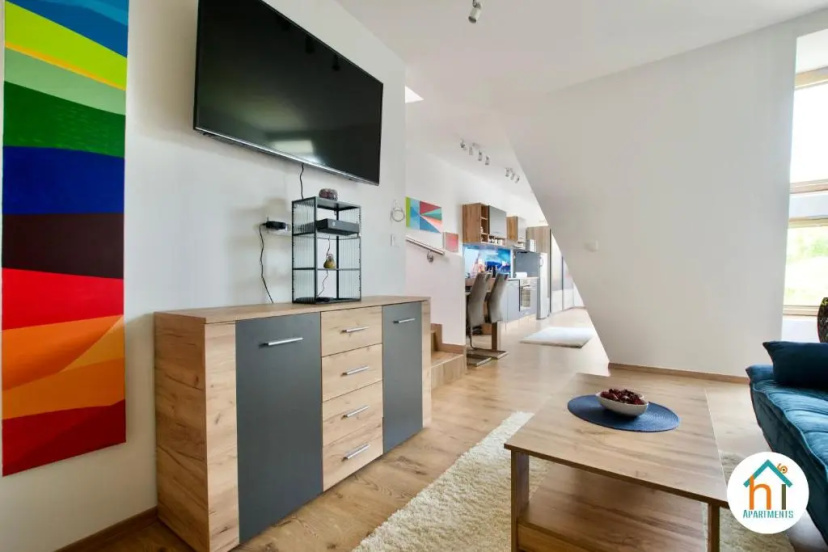 Premium Apartment by Hi5 - Penthouse studio + rooftop — отель с удобным расположением в Будапеште
