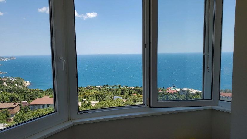 Апартаменты Двухкомнатные с видом на море — отель в Алупка, Россия