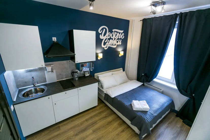 Apartamenty Dobrye sutki na Ubilejnoj 7a — комфортный отель в Подольске