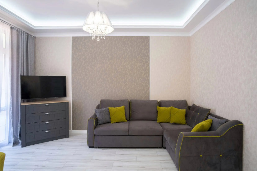 Apartamenty RED APARTMENTS Art Lajt Siti apartament Tician — отель с удобствами в Сириусе
