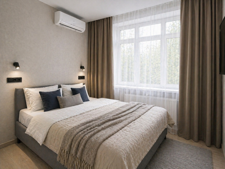 Apartamenty Biskvit radom s Ledovoj arenoj Gruzdeva, KRIRPO i TC Grinvic na Molodeznom 19a — отзывы гостей и цены